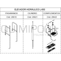 Esquema elevador hidraulico